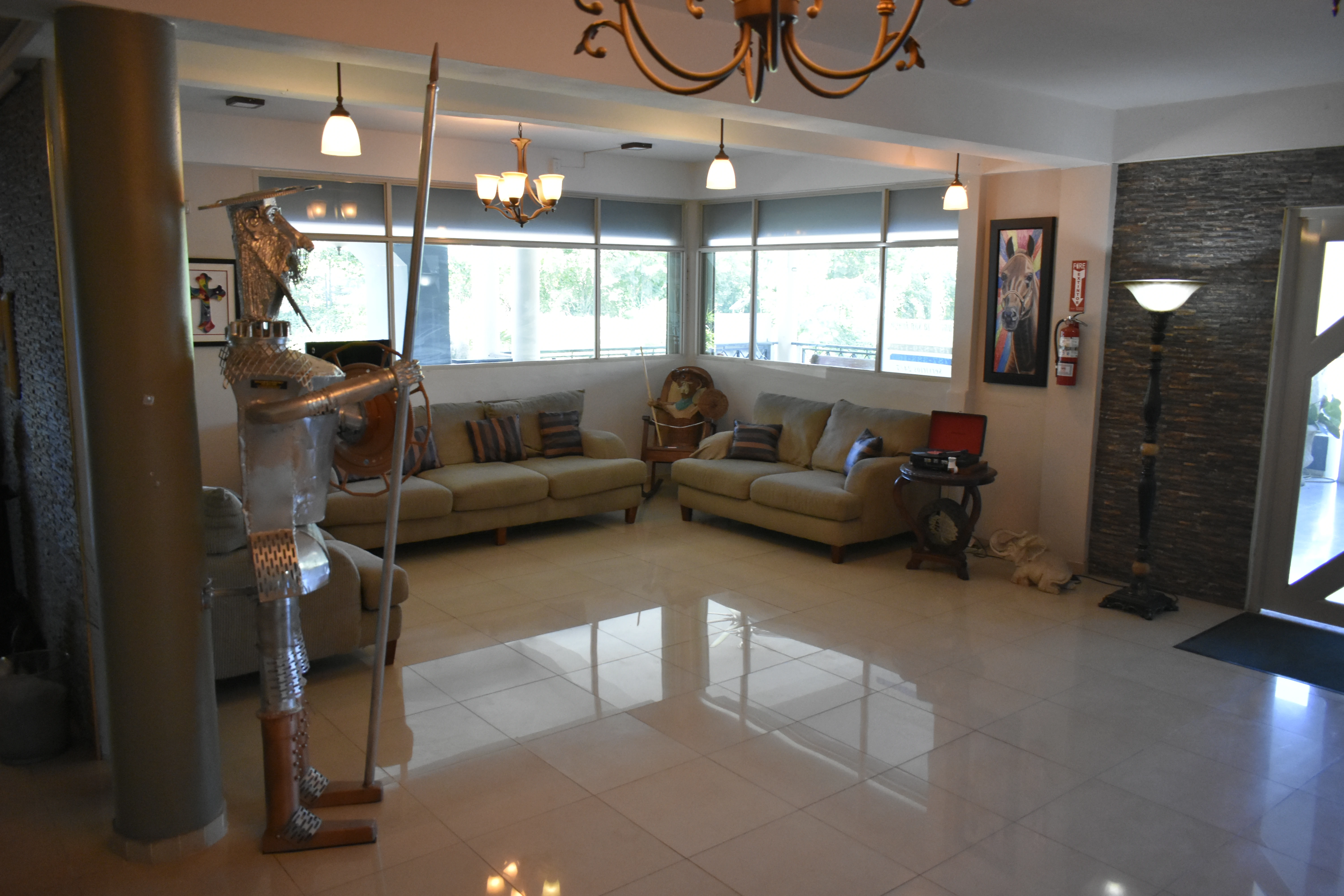 Elegant room with seating